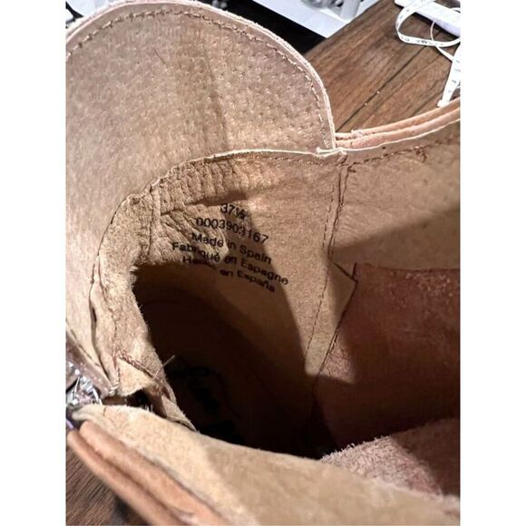 Free People Jack Zip Slouch Boots Spiced Chai 37.5 (7) Like New - Picture 12 of 12